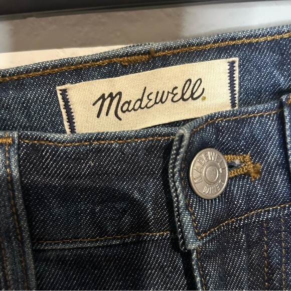 Madewell High-Rise Slim BoyJeans - Dark Wash, Size 24 (New Condition) - Picture 4 of 8